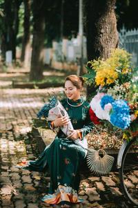 Flowers on street of Ha Noi