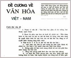 Toàn Văn "ĐỀ CƯƠNG VĂN HÓA VIỆT NAM - 1943"